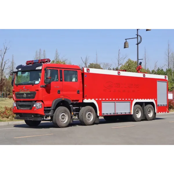 25 ton Water Foam Tank Fire Truck