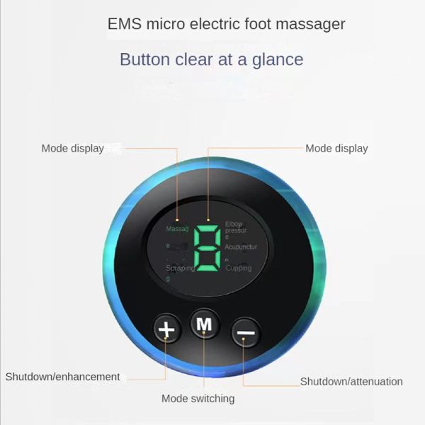 Electric Foot Massager Mat Foot Muscle Leg Shaping Pad for Foot Relaxation and Relief