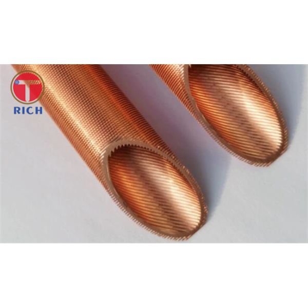 Чистая трубка меди охладителя TP2 продела нитку безшовный эффективный охлаждать