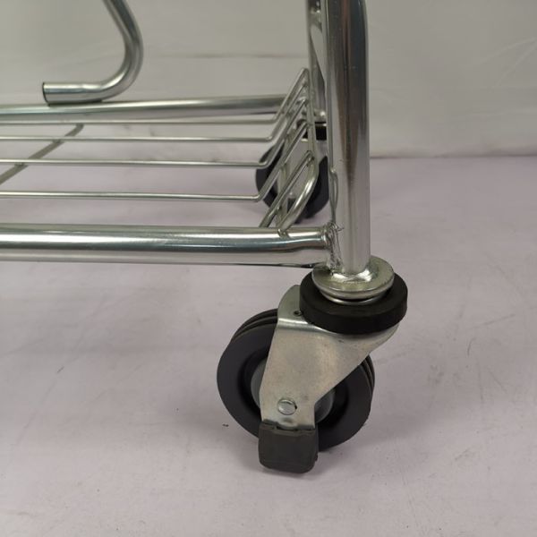 Корзины гальванизированные металлом супермаркета стальные корзины американы 60L