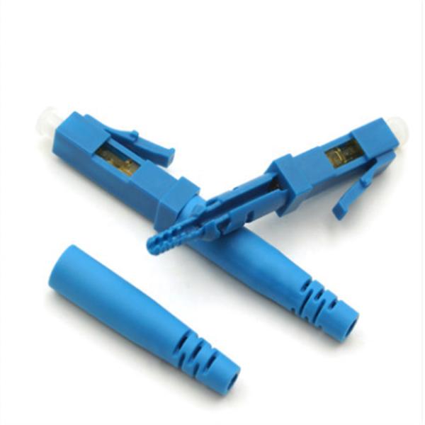 Quickly Assembly LC UPC Connector , Easily Installed Field Assembly Connector
