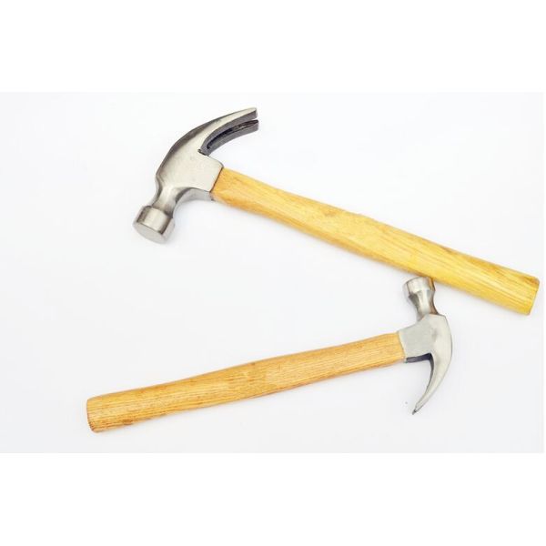 Forged Steel Carpenter Hand Tools 16OZ American Type Polishing Surface Wooden Handle Claw Hammer Nail Hammer