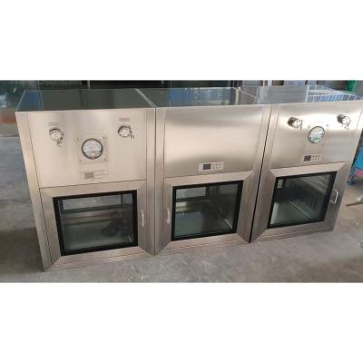 600mm X 600mm X 600mm Silver Pass Box Static