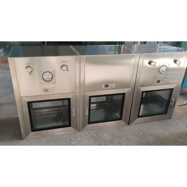 600mm X 600mm X 600mm Silver Pass Box Static