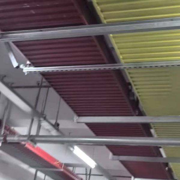 Clasificación de resistencia al fuego de la clase A bandeja de cable de acero moldeado 50 mm 1000 mm altura 25 mm 150 mm