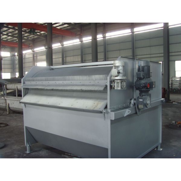 Фильтр роторного барабанчика нержавеющей стали, отдельный роторный фильтр диска для завода по обработке нечистот