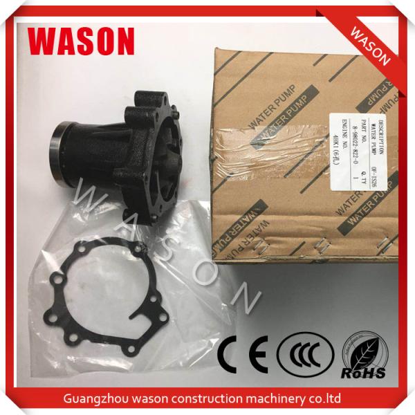 Black Silver Excavator Water Pump For Hitachi  8980228721 8980228221