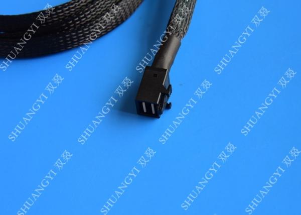 Internal HD Mini SAS Cable (SFF-8643) to 4 SATA Forward Breakout Cable 3.3 Feet / 1M