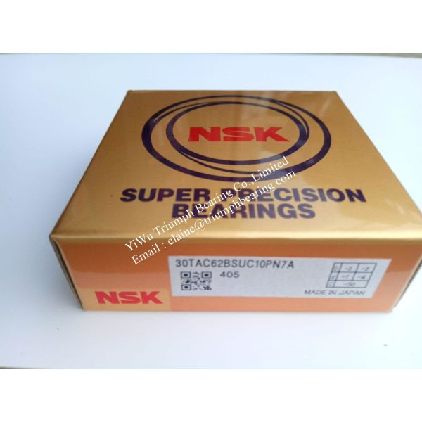 NSK Ball Screw Support Bearings 30TAC62BSUC10PN7A ( Single Piece )