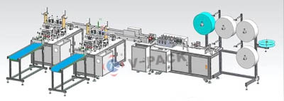 Хирургическая устранимая машина маски 1100пкс/Мин ± 2мм автоматическая
