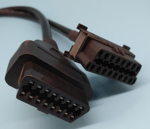 OBD2 OBDII Male to Benz OBD2 Female and OBD2 Female Splitter Y Cable