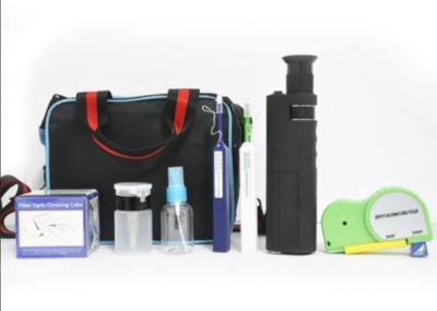 Outils d'essai de fibres optiques noires Des kits de nettoyage