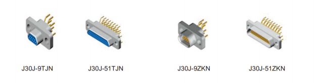 J30J Connector M83513 MDM 21 Pin Male Plug with Gold-Plated Pins and Aluminum Shielding Shell