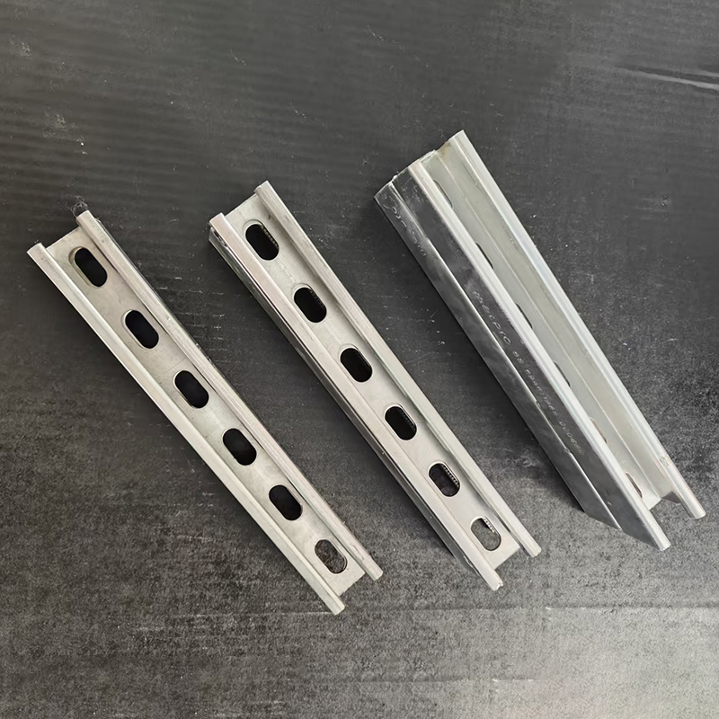 Heavy Duty 41x41 Slotted Channel Hot Dip Galvanized Dual Mounting Bracket