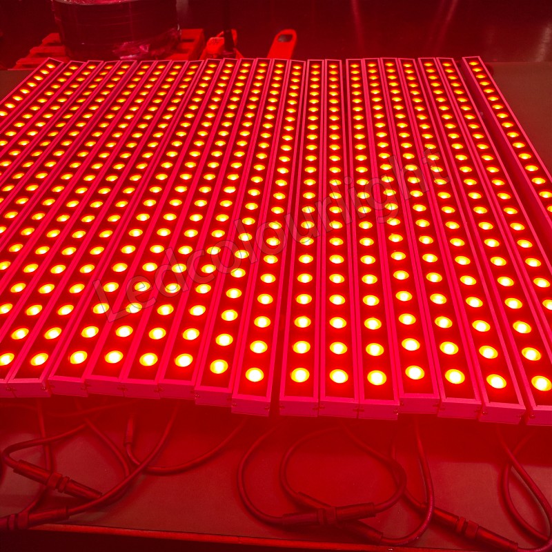 DMX512 Control LED Wall Washer Lights DC24V 24W IP66 for Building Facade