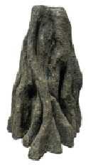Long Term Use Fake Aquarium Tree Stump Decorate For Reptile Cabinet SL-M16B