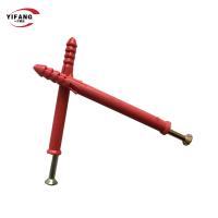 Ancre en plastique en nylon d'expansion du lecteur 10*250 de marteau