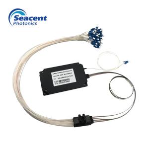 48CH 100GHZ AAWG Mux Demux, Calibre de diâmetro de fios atérmico Mux para par