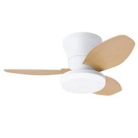 Ventilateur de plafond de chambre à coucher de 35 pouces avec ventilateur de plafond de sol bas