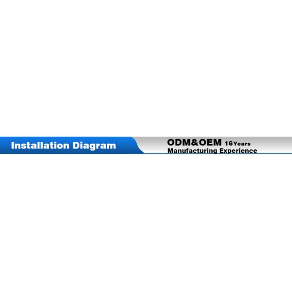 2000x1000mm High Performance Engineering Flat Plate Solar Collector With Blue Film