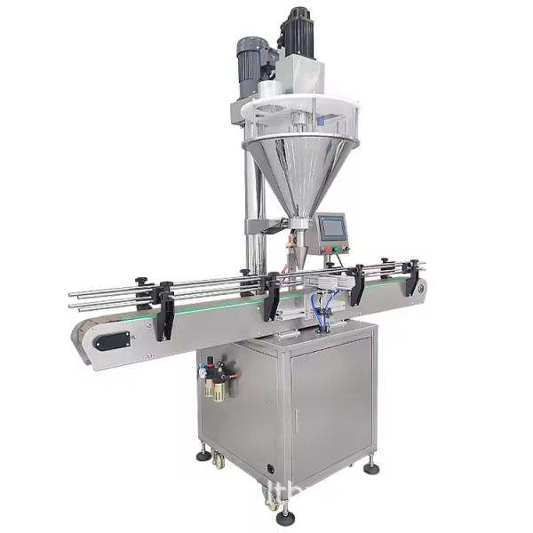 Custom Weigher Filling Packing Machine For Coffee Chili Small Protein Dry Milk Spice Milk Powder Washing Powder
