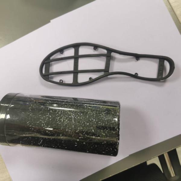 Black Flexibility Conductive Tpu Material Excellent Chemical Resistance Footwear Raw Material