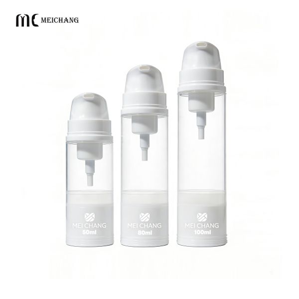 50ml/80ml/100ml Press & Foam Airless Bottle, Vacuum-Preserved Instant Lather（MC-248）