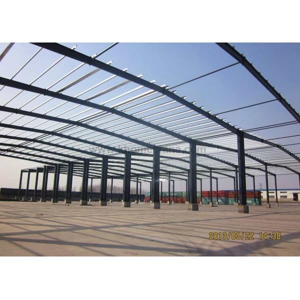 Structure Steel Structure Shed Rame Venue Warehouse with Hot-Rolled Steel Frame Part