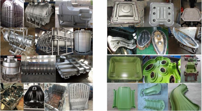 Создатели прессформ вращательной прессформы Hdpe барьера движения