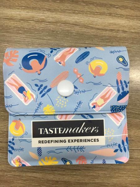 EVA Portable Pocket Ashtray Disposable conveniente 8*8cm