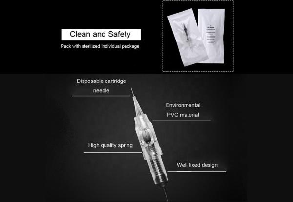 L'OEM jetable d'acier inoxydable d'aiguille de tatouage de nouveau maquillage permanent a accepté