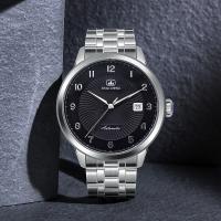 relojes mecánicos de acero inoxidables Logo Tourbillon de encargo del esqueleto 316L