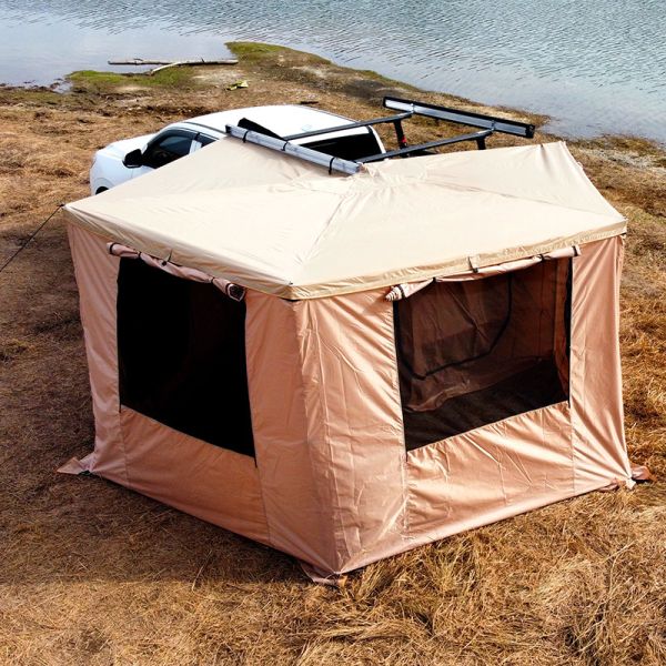Car Side Awning 270 Degree Tent Roof Awning Walls Cover 4awning Tent 4x4 Offroad Car Roof With Annex Room