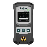 Display LCD Detector portátil de radiación nuclear recargable con alarma para rayos X Beta rayos gamma
