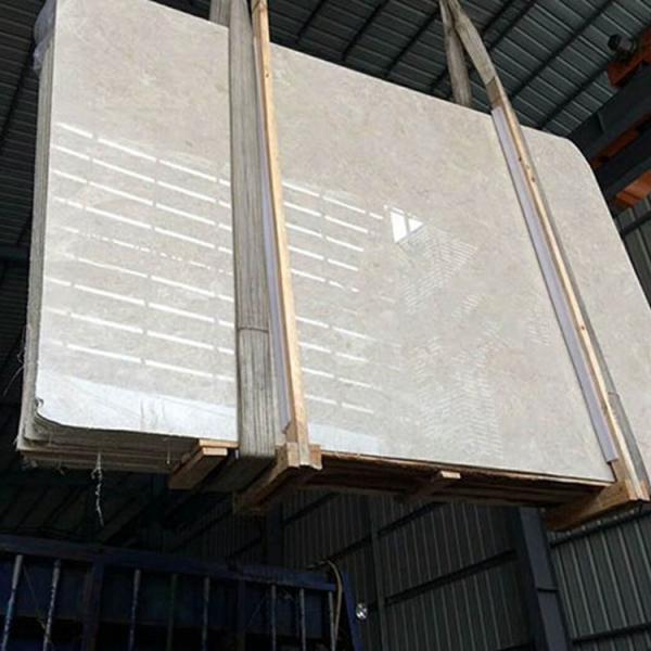 Calcite Ultraman Beige Marble Stone Slab Cut To Size For Sink And Basin
