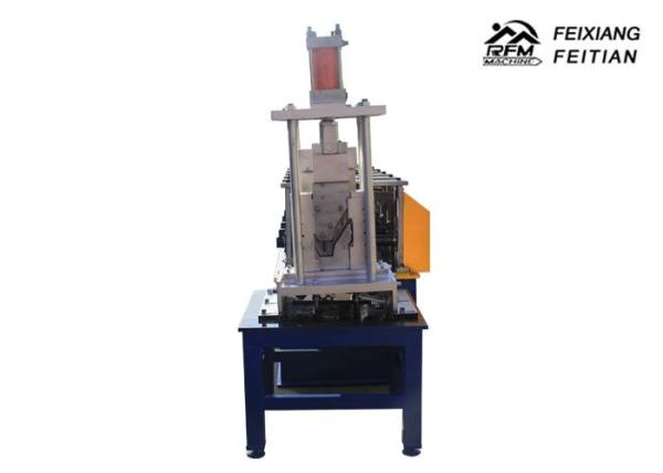 Galvanized Metal Rain Gutter Machine / Steel Trough Roll Forming Machine