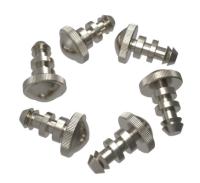 Material de aço inoxidável das peças sobresselentes do metal do hardware para anodizar limpar com jato de areia o tratamento
