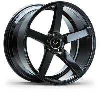 1 PC Monoblock Vossen a forgé les jantes en bronze argentées noires de voiture du bronze industriel M5 de roues