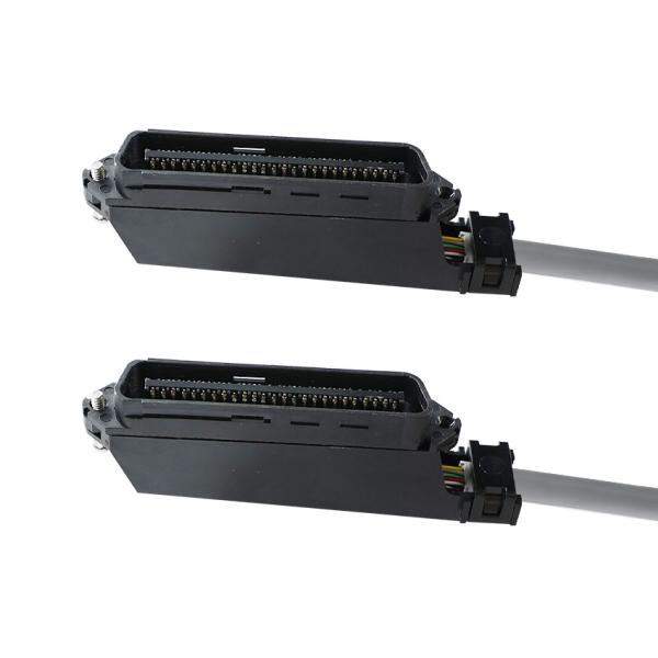 50-Pin Male RJ21 Right Angle Telco Connector Cable Shielded
