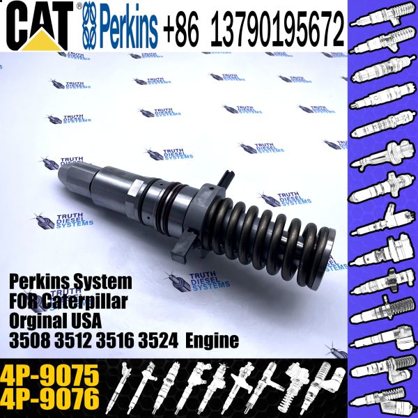 New 3508 3512 3516 Engine Fuel Injector 3512 INJECTOR GROUP-FUEL 4P-9076 4P-9075
