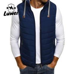 Alta Qualidade Vestuário de Inverno à prova de vento sem mangas Vestido Utilitário Homem Vestido de Inverno Vestido de Velo