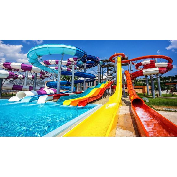 Game Water Amusement Rides Manufacturers Water Park Equipment Fiberglass Slide For Home