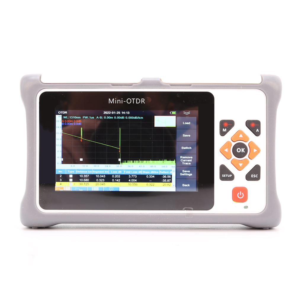 FTTx Network OTDR LOT2200 MINI Оборудование для тестирования волокон для рукоятки оптического кабеля