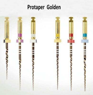 Dental Endo Files Sup-taper Files Gold  With CE / ISO / FDA Certificate