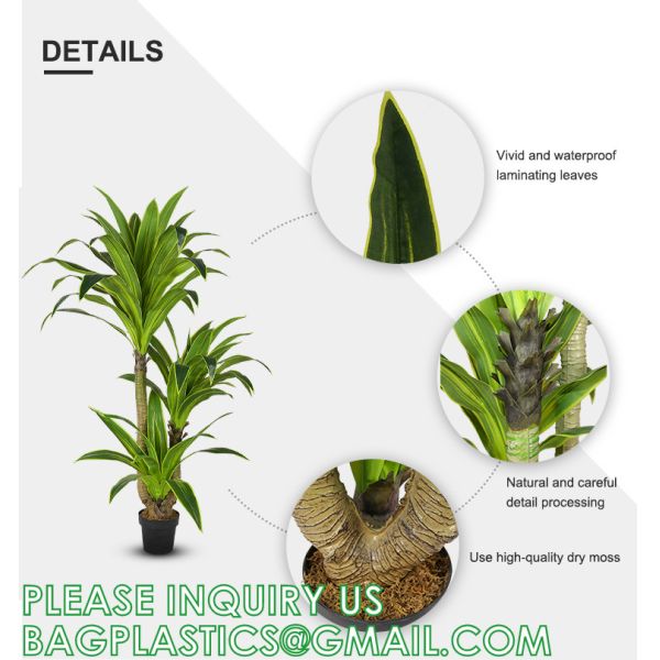 Artificial Agave Plant Potted Plants, Artificial Plant Perfect for Home Office Indoor Decoration