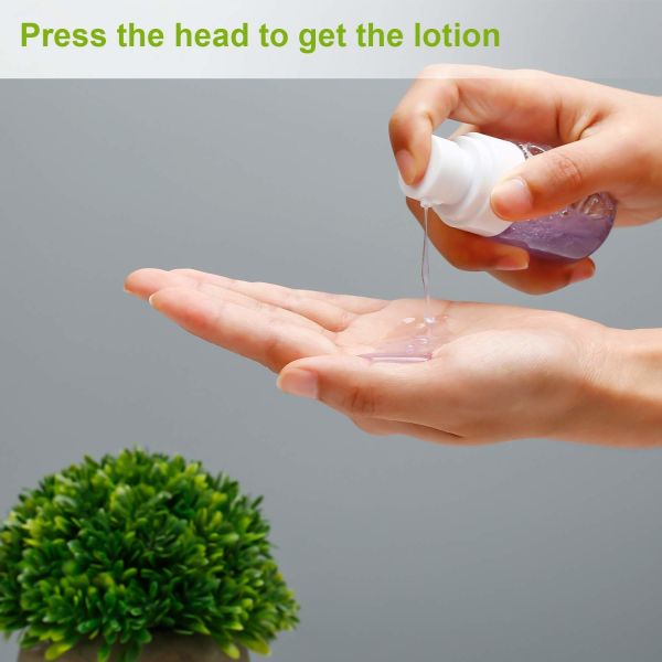 Бутылки распределителя лосьона перемещения бутылки небольшого размера косметические ПЭТГ