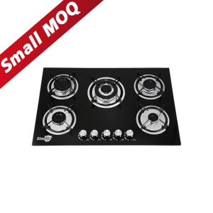 7mm Tempered Glass Gas Cooktop Supplier 1.5V DC Igniter Heat Resistance Corrosion Protection ECO-27719