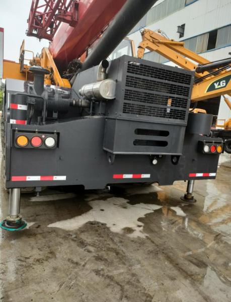 55t rough terrain Used Truck Crane STC550T With Superior Lifting Capacity
