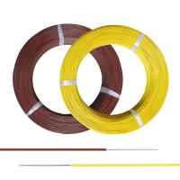 Haute tension plaquée argentée de fil solide de noyau de mesure de FEP 24