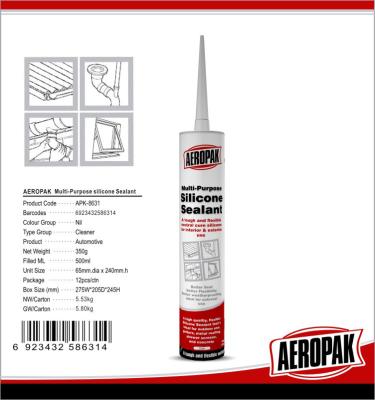 Heat Resistant Waterproof Silicone Sealant For Electronics Weather Resistance